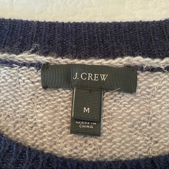 J. Crew Scattered Sequin Wool Blend Sweater - M - Picture 5 of 11